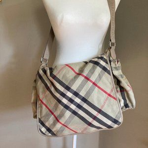 BURBERRY Diaper Messenger Bag